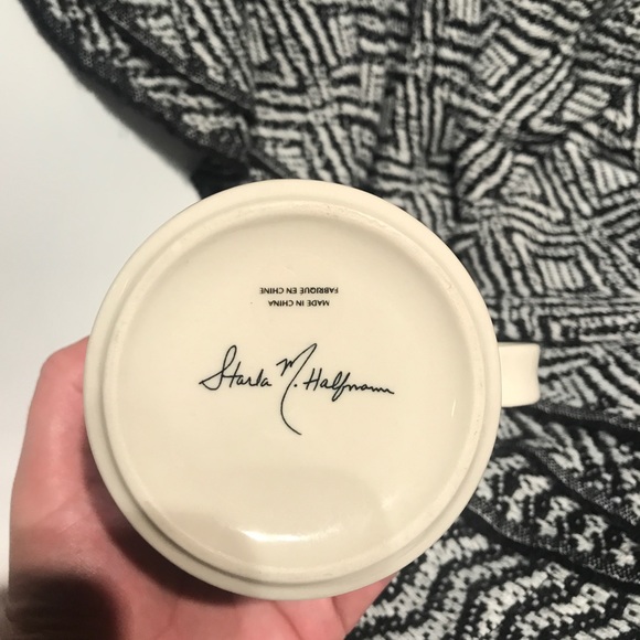 Anthropologie Petal Palette Monogram S Mug Stella - Picture 6 of 8